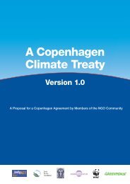 A Copenhagen Climate Treaty, Version 1.0 - Germanwatch