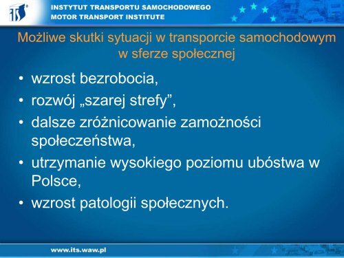 Funkcje, cele i konsekwencje wprowadzenia KSOD - I.Mitraszewska ...