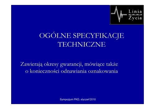 Oznakowanie poziome - uwarunkowania prawne - A.Iwanow