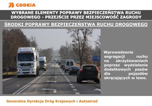 Przejścia dróg kraj. przez miejscowości - M. Żmijan, GDDKiA Lublin