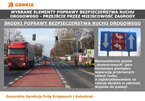 Przejścia dróg kraj. przez miejscowości - M. Żmijan, GDDKiA Lublin