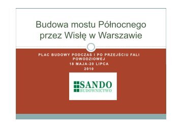 Artur Mańkowski, Sando Budownictwo
