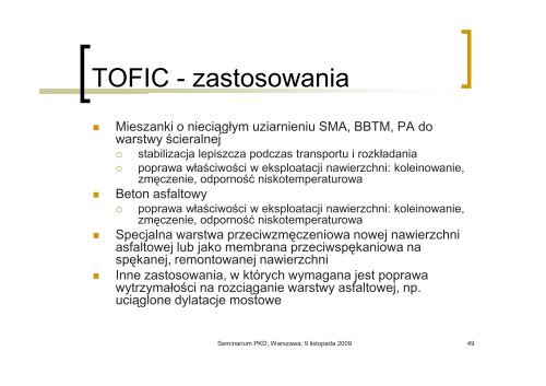 Materiały miejscowe, alternatywne i recykling – prof. D. Sybilski