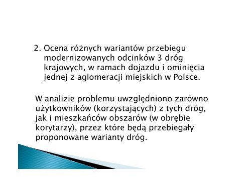 „Analiza wielokryterialna „Analiza wielokryterialna – jej miejsce i ...