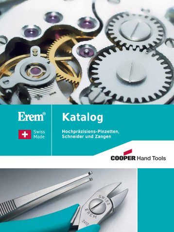 Katalog Erem Pinzetten und Zangen - PK Elektronik