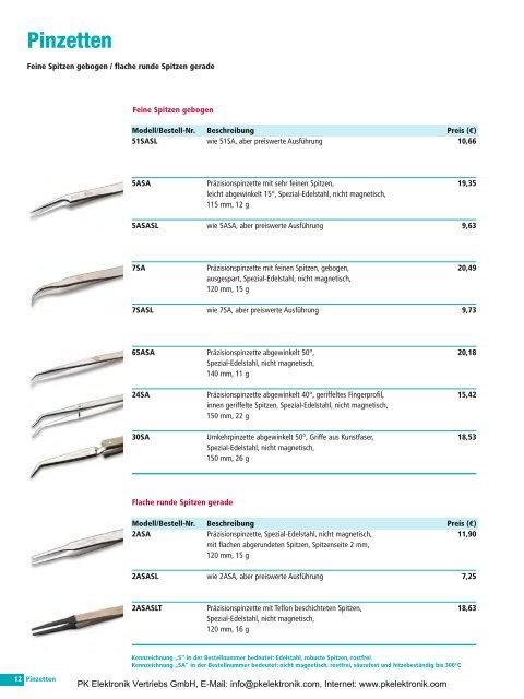 Katalog Cooper Tools Elektronikwerkzeuge - PK Elektronik