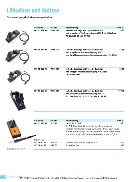 Katalog Cooper Tools Elektronikwerkzeuge - PK Elektronik