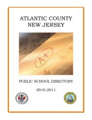 ATLANTIC COUNTY NEW JERSEY