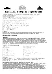 Oecumenische Zondagsbrief 1 Oecumenische ... - PKN Lekkerkerk
