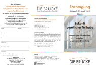 Fachtagung - DIE BRÜCKE Lübeck