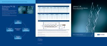 Solitaireâ¢ FR Revascularization Device - eV3