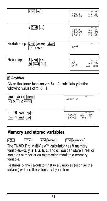 TI-30X Pro MultiViewâ¢ Calculator