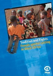 The practice of female genital cutting in West Africa - Plan Deutschland