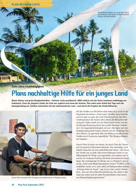 Das Paten-Magazin - Plan Deutschland