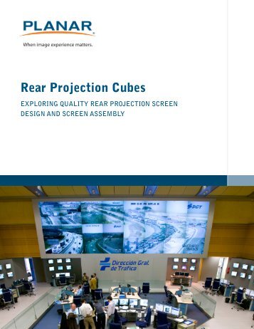 Rear Projection Cubes - Planar