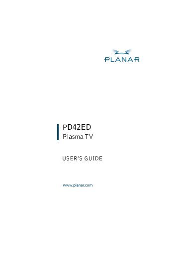 Product Manual - Planar