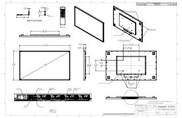 Planar UltraRes Series CAD Drawings