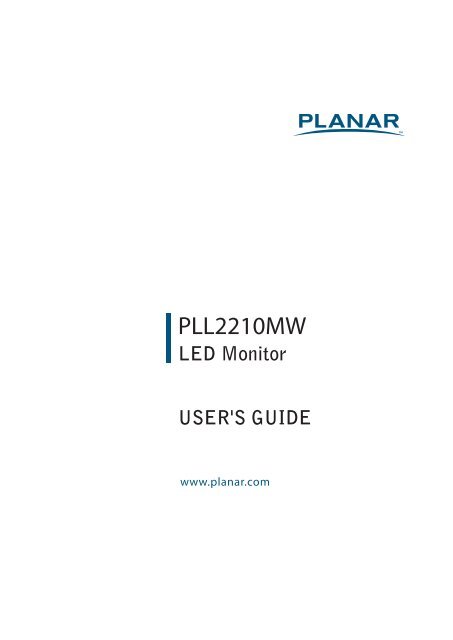 Product Manual - Planar