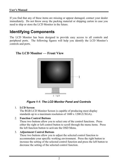 Product Manual (pdf) - Planar