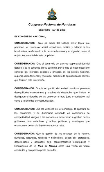 Ley de Ordenamiento Territorial - VisiÃ³n de PaÃ­s 2010 - 2038 / Plan ...