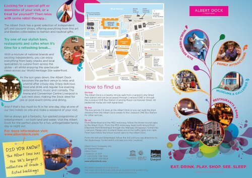 Albert Dock Brochure 2010 (4 KB)