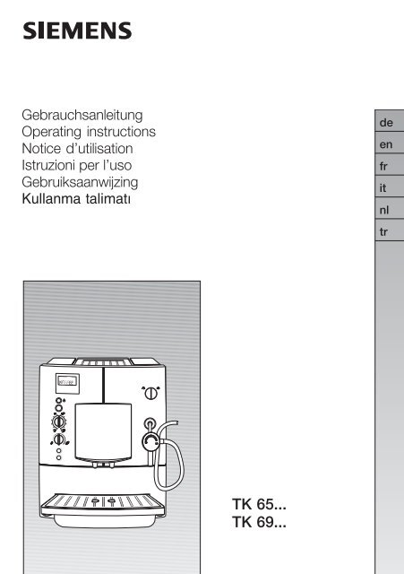 TK 65... TK 69... - Bielmeier