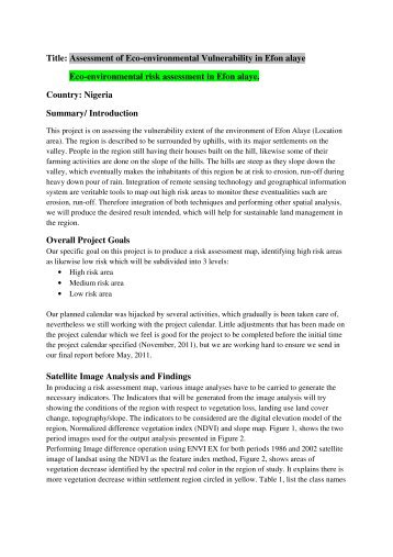 Project Report.pdf - Planet Action