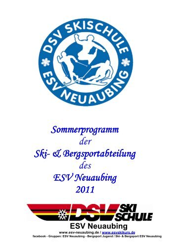 F 2011 SP Heft V I - ESV Neuaubing