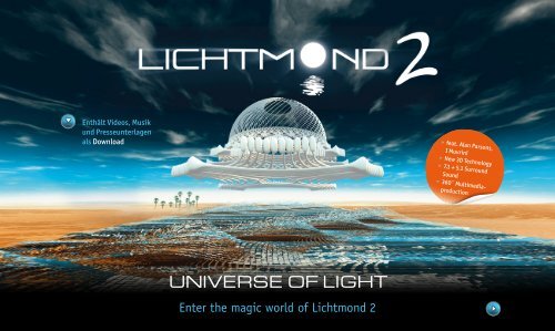 Universe of Light - Planetarium Hamburg