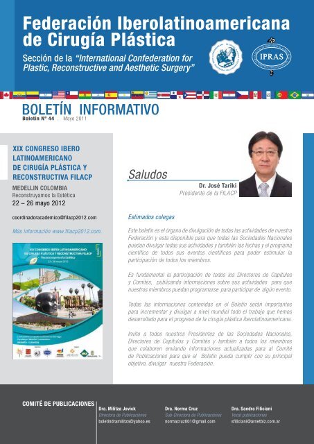 BoletÃ­n NÂº 44, Mayo del 2011 BoletÃ­n Informativo GestiÃ³n 2010