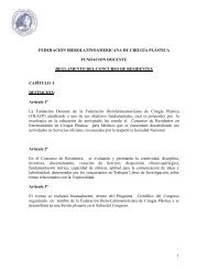 Reglamento del Concurso de Residentes - FederaciÃ³n Ibero ...