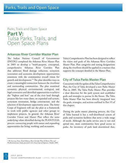 Tulsa Comprehensive Plan - PLANiTULSA