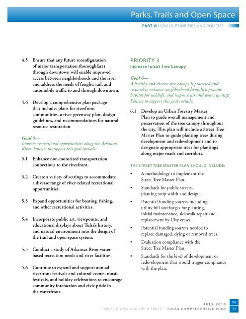 Tulsa Comprehensive Plan - PLANiTULSA