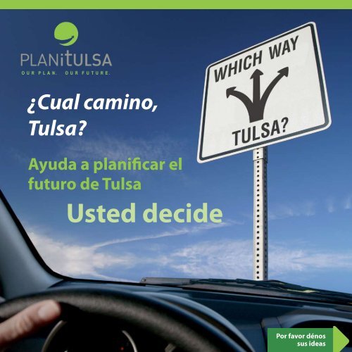 Usted decide - PLANiTULSA