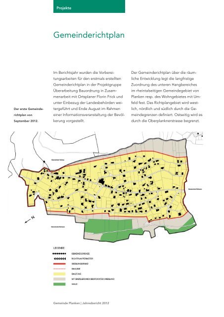 Jahresbericht 2012 - Gemeinde Planken