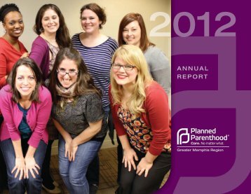 FY2012 Annual Report - Planned Parenthood