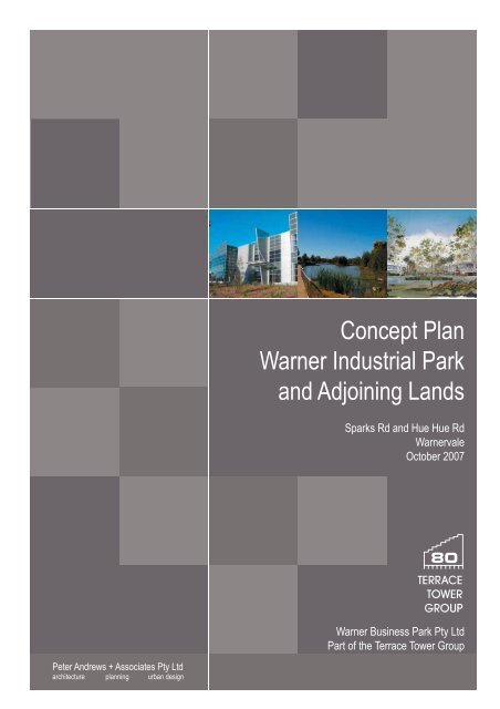 Concept Plan Warner Industrial Park and Adjoining Lands