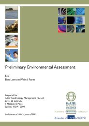 Preliminary Environmental Assessment - Department of Planning