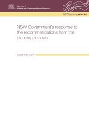 NSW Government's response to the recommendations from the ...