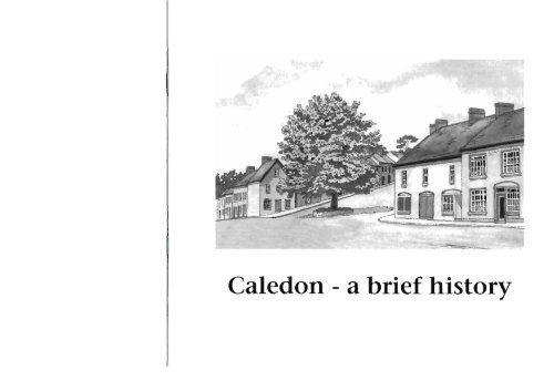 Caledon Conservation Area Booklet September 2003