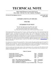 Idaho Plant Materials Technical Note No. 24