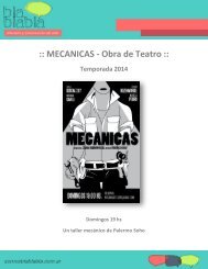 :: MECANICAS - Obra de Teatro ::