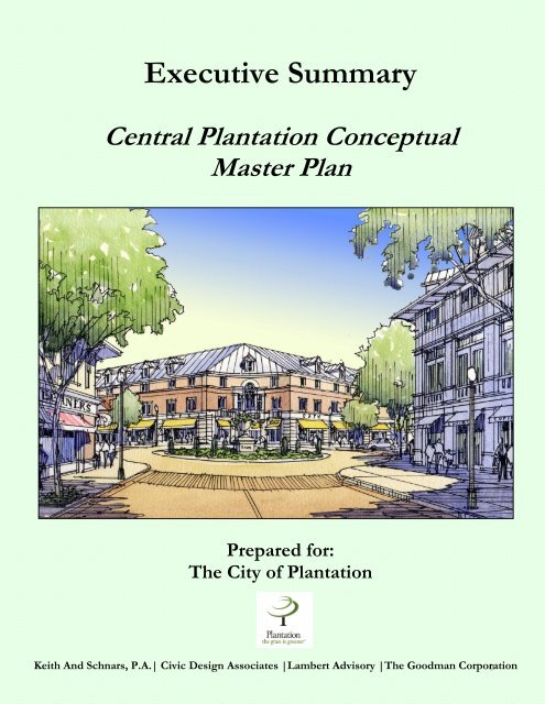 Executive Summary - City of Plantation