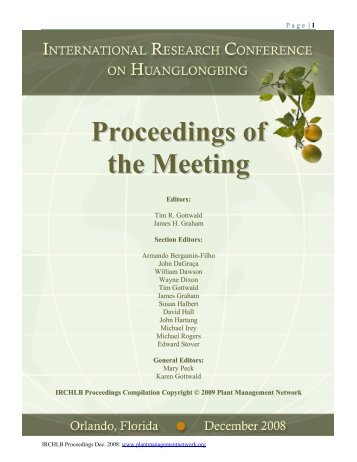 entire symposium - Plant Management Network