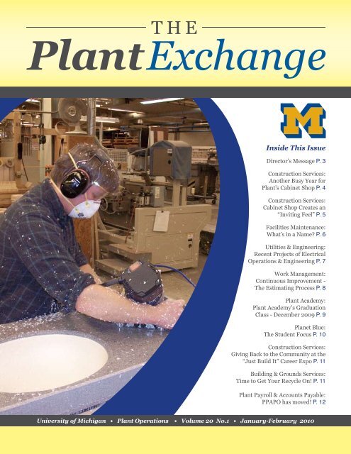 Volume 20 / No. 1 / January-February 2010 - Plant Operations ...