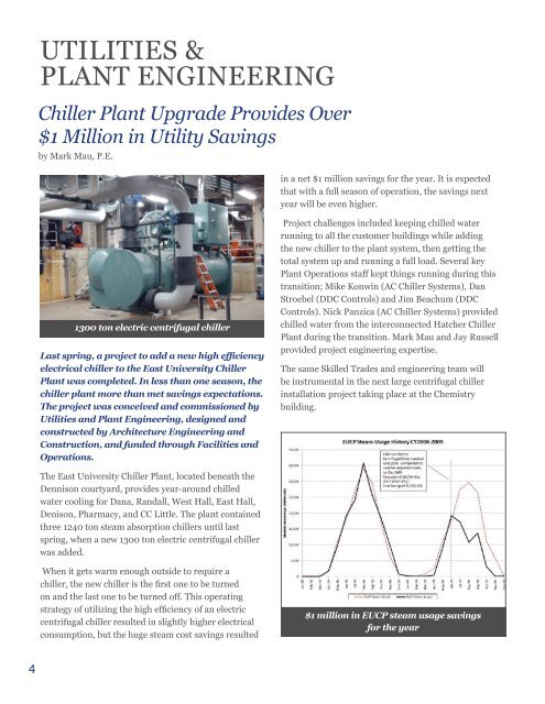 Inside This Issue - Plant Operations - University of Michigan