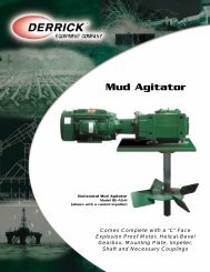 Mud Agitator - Derrickinternational Equipment Company