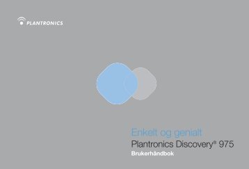 Enkelt og genialt - Plantronics