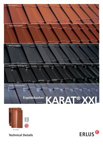 KARAT® XXL Ergoldsbacher - Erlus AG