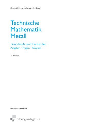 Technische Mathematik Metall - Plantyn